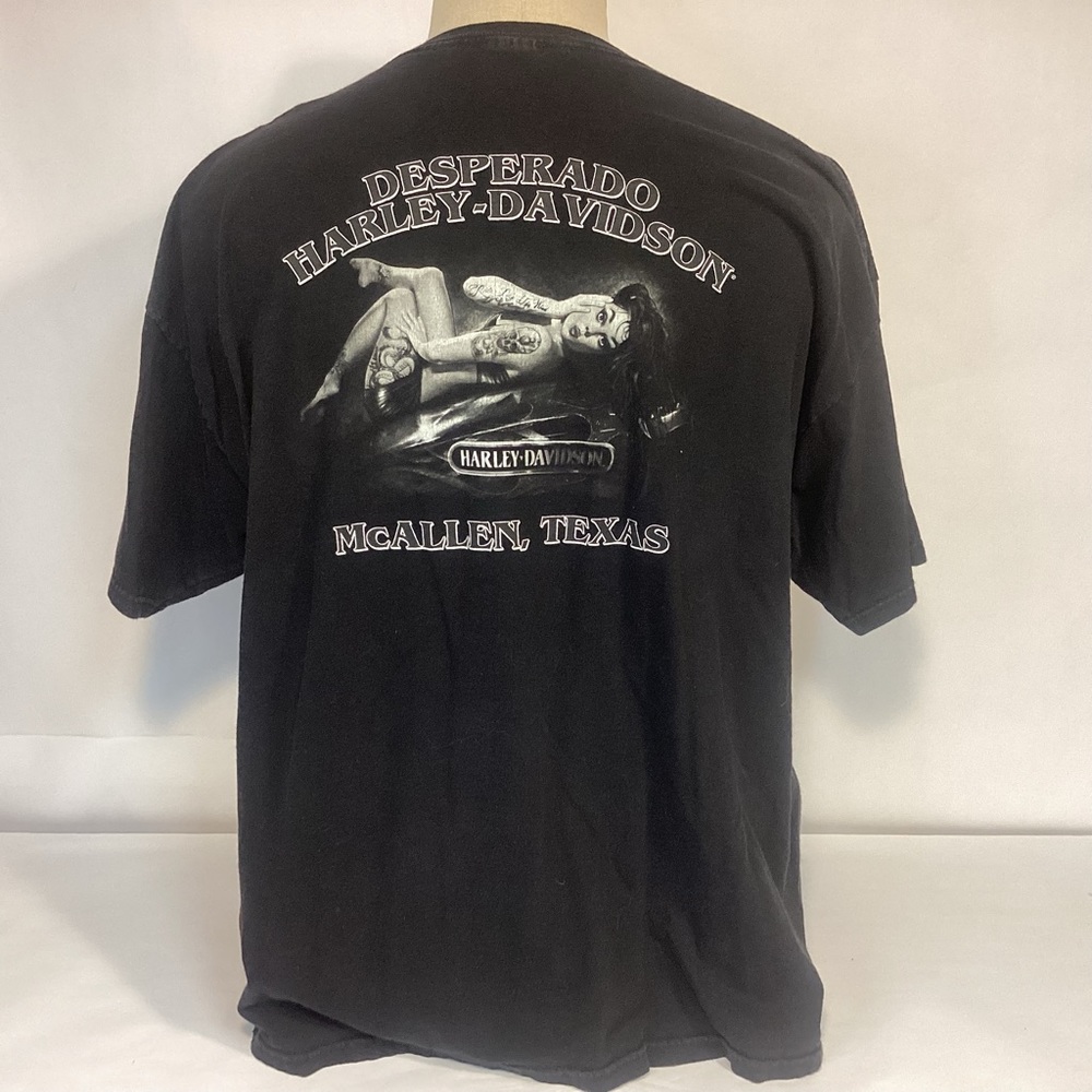 Desperado Harley-Davidson mens t-shirt McAllen TX size XXL